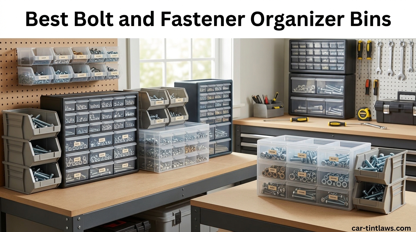 Best Bolt and Fastener Organizer Bins