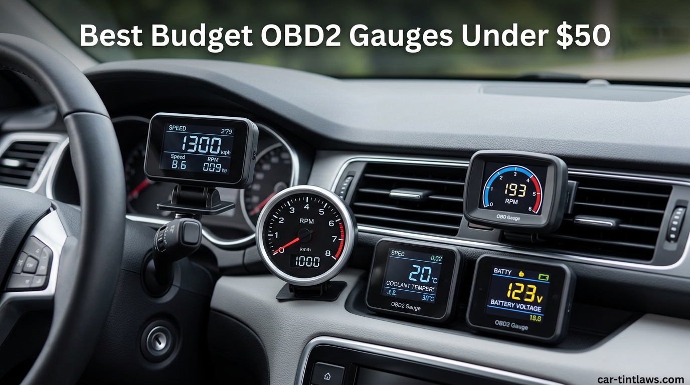 Best Budget OBD2 Gauges Under $50