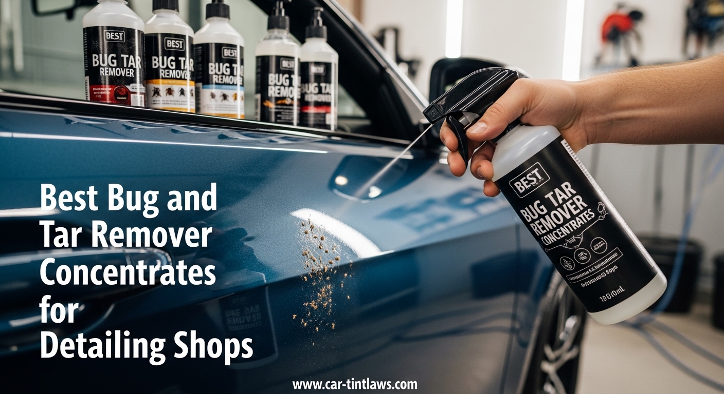 Best Bug and Tar Remover Concentrates for Detailing Shops