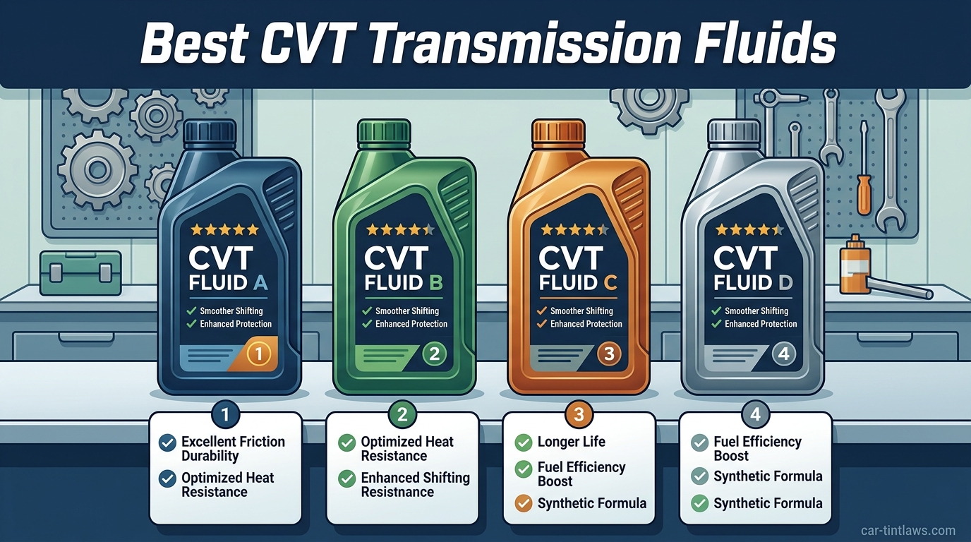 Best CVT Transmission Fluids