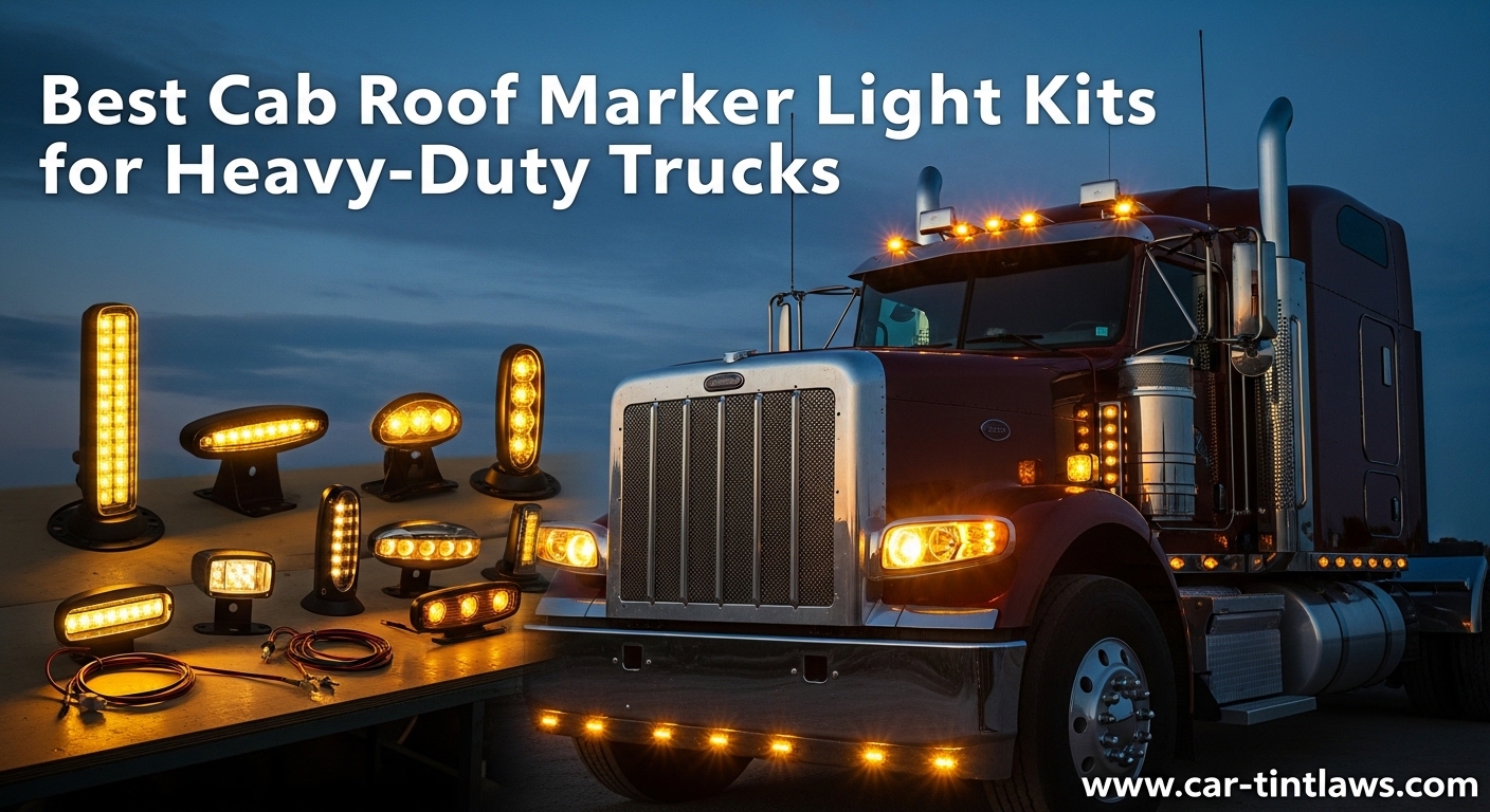 Best Cab Roof Marker Light Kits for Heavy-Duty Trucks