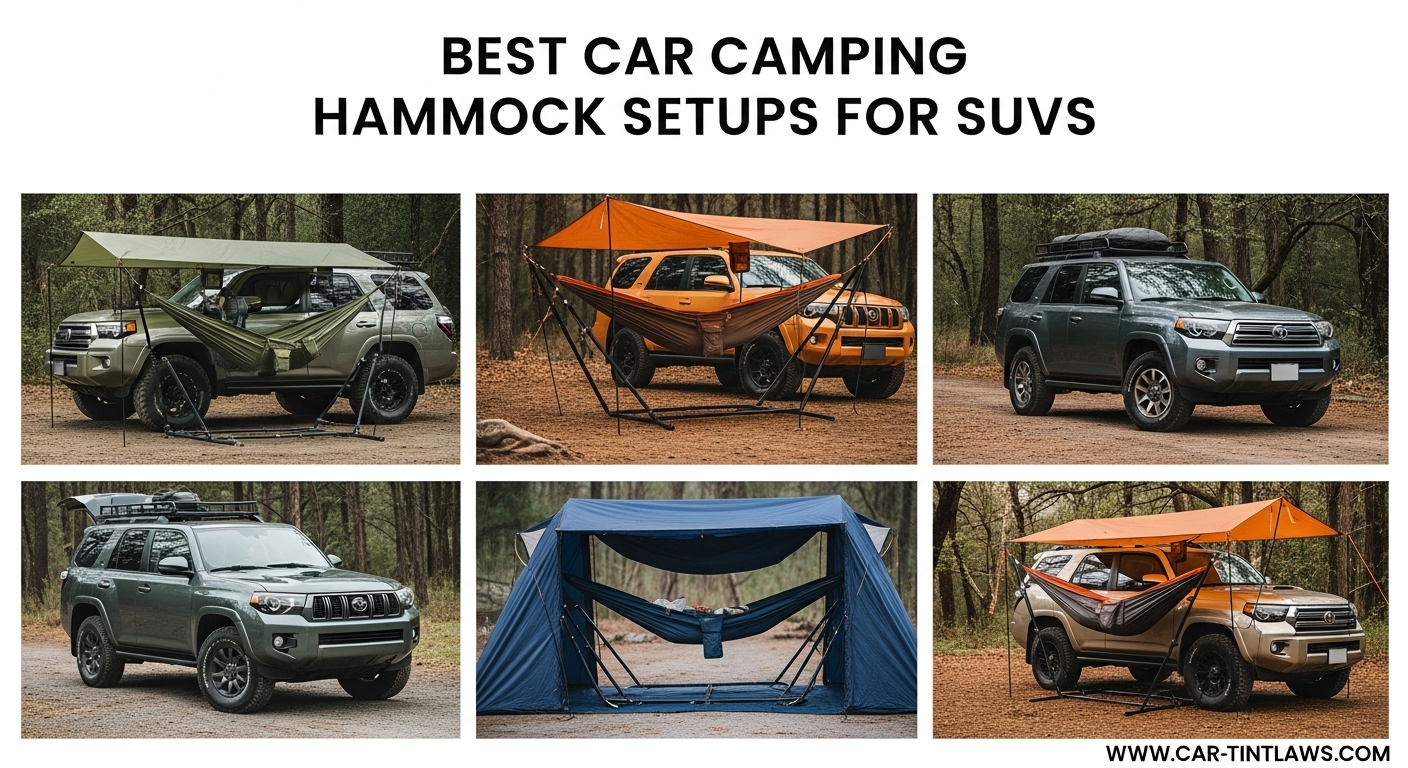 Best Car Camping Hammock Setups for SUVs