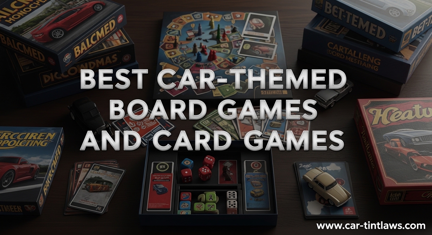 Best Car-Themed Board Games and Card Games