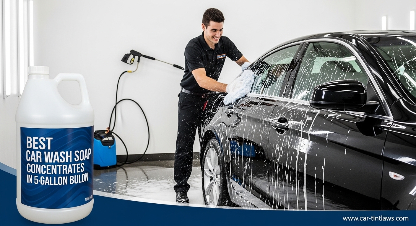 Best Car Wash Soap Concentrates in 5-Gallon Bulk