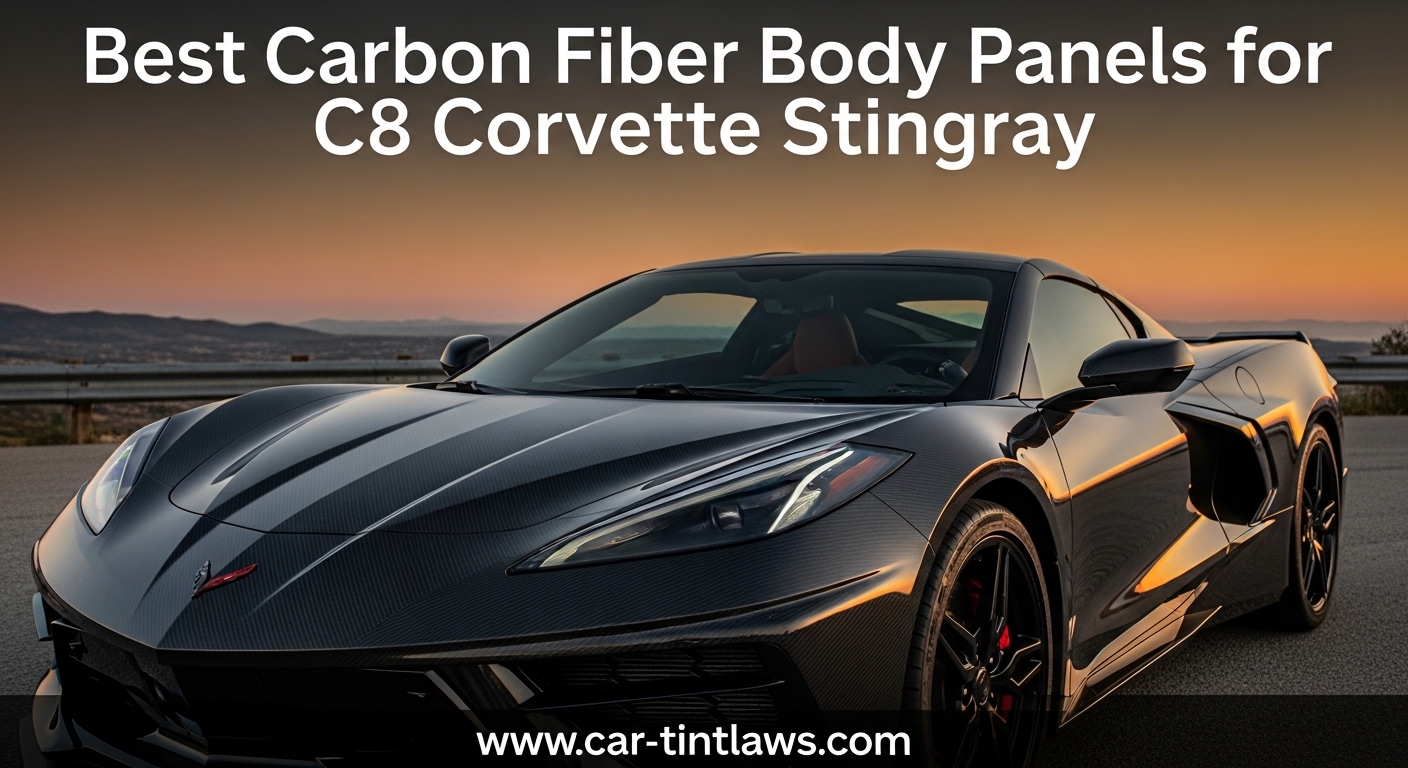 Best Carbon Fiber Body Panels for C8 Corvette Stingray