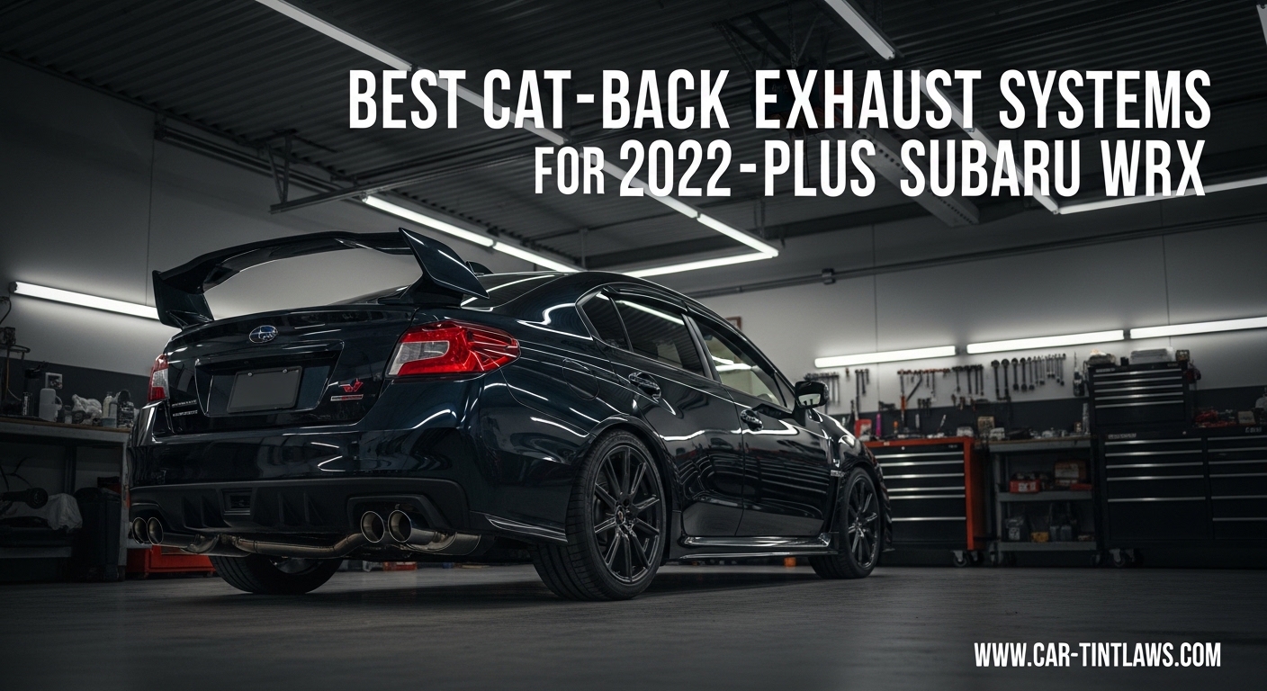Best Cat-Back Exhaust Systems for 2022-Plus Subaru WRX