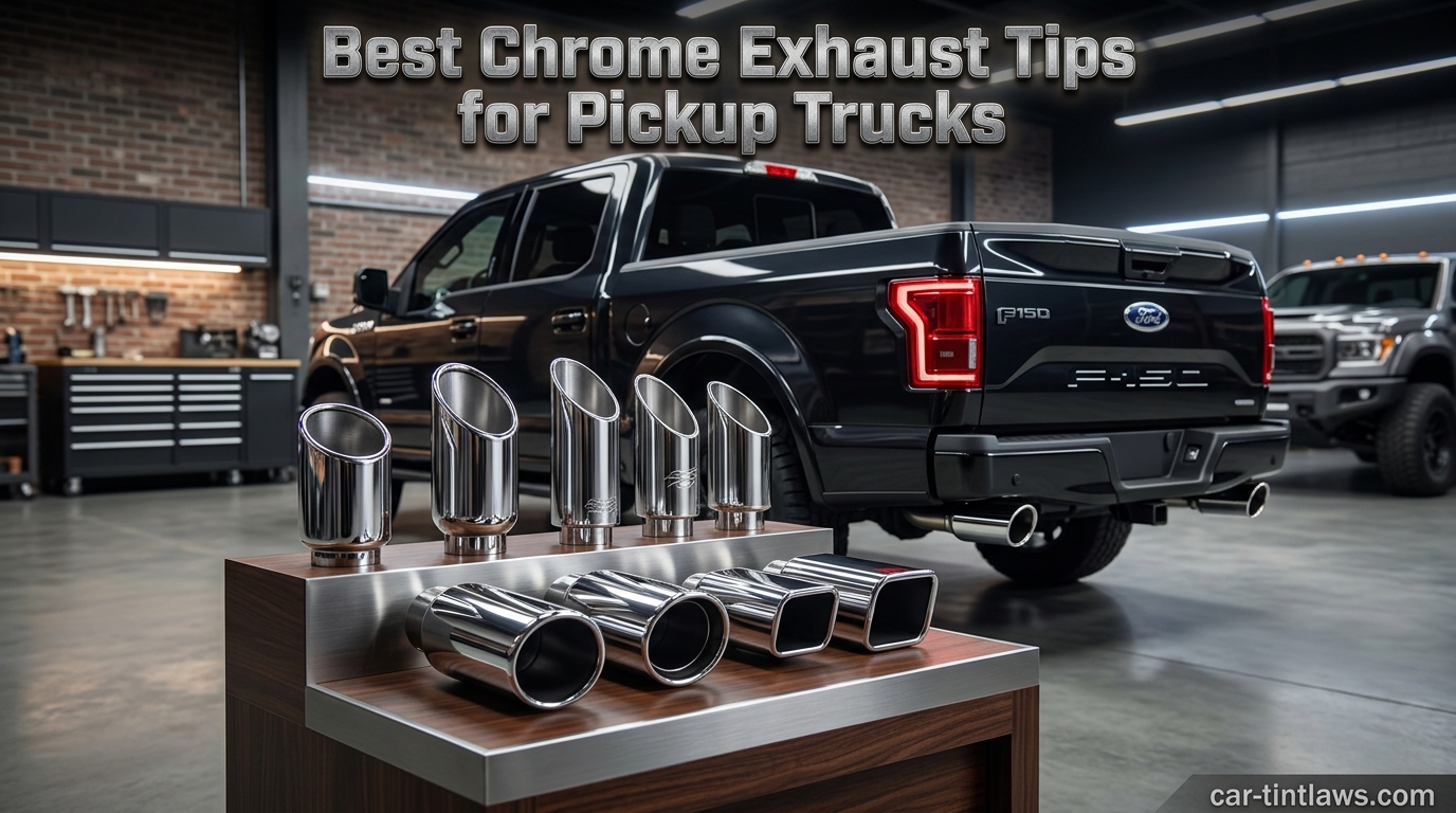Best Chrome Exhaust Tips for Pickup Trucks
