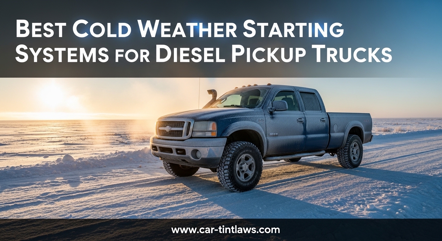 Best Cold Weather Starting Systems for Diesel Pickup Trucks
