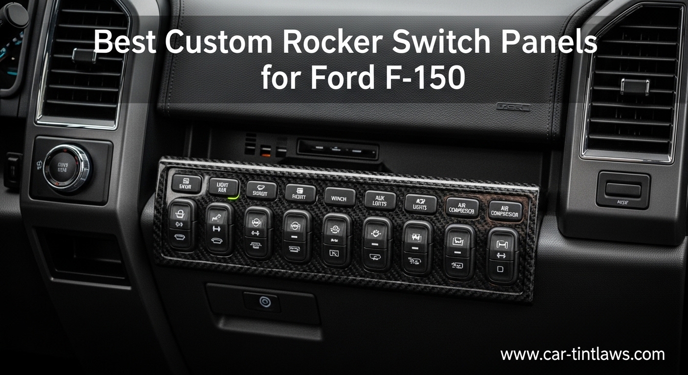 Best Custom Rocker Switch Panels for Ford F-150