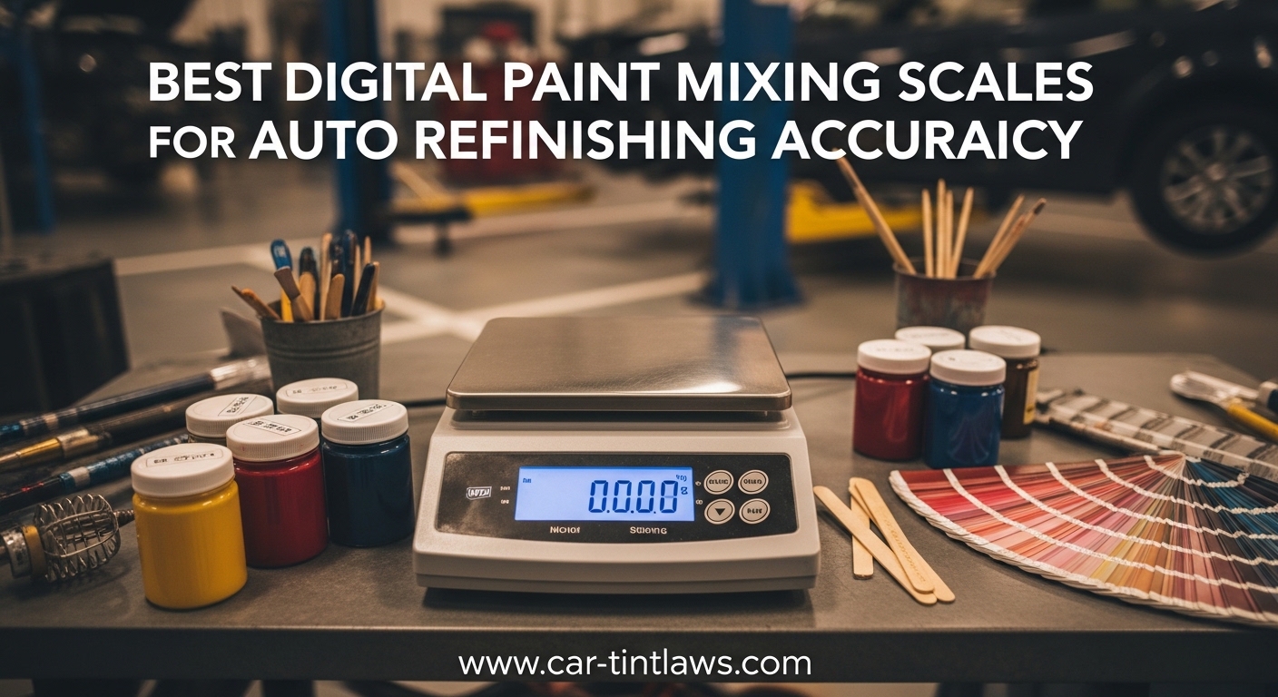 Best Digital Paint Mixing Scales for Auto Refinishing Accuracy
