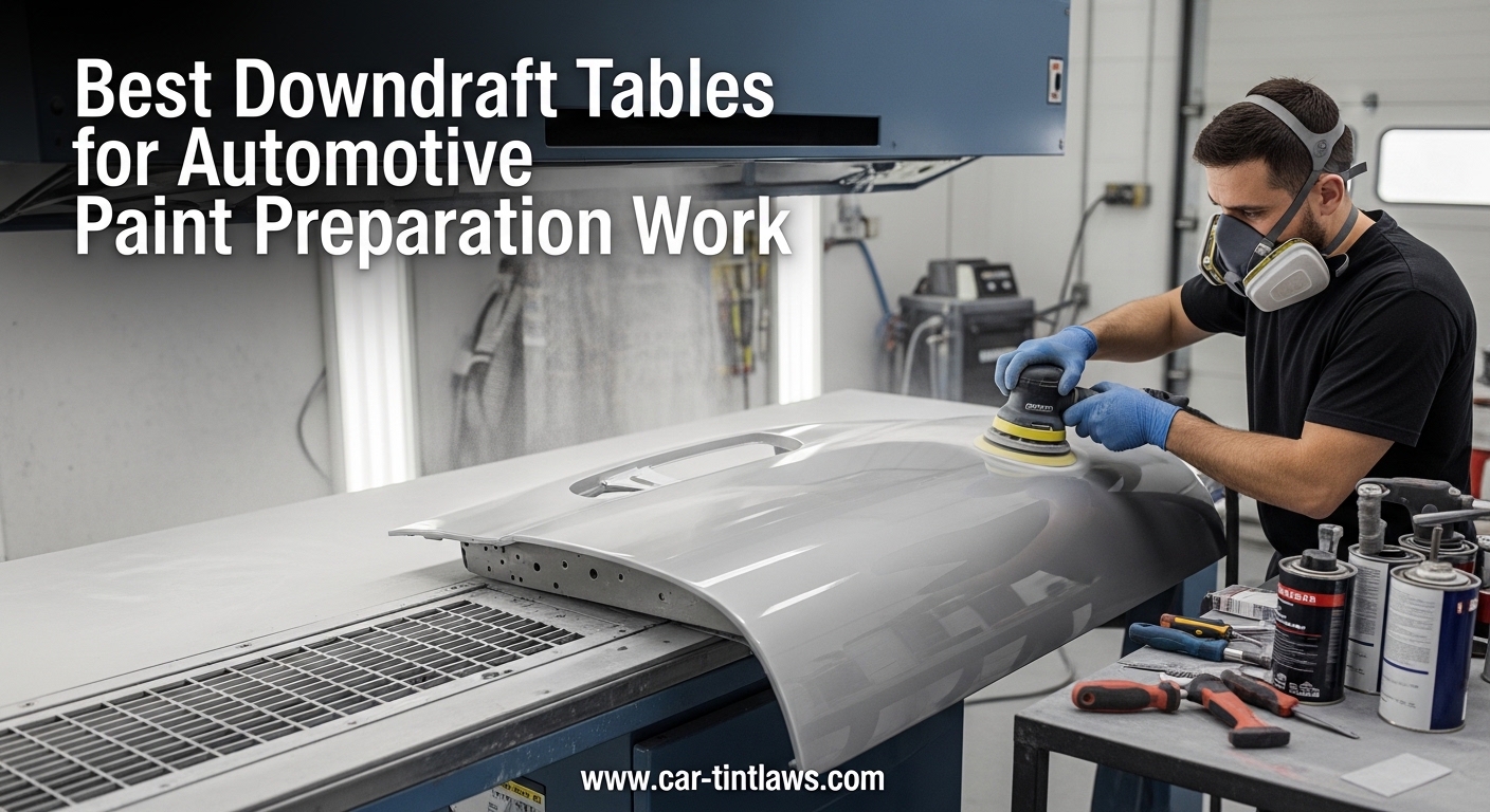 Best Downdraft Tables for Automotive Paint Preparation Work