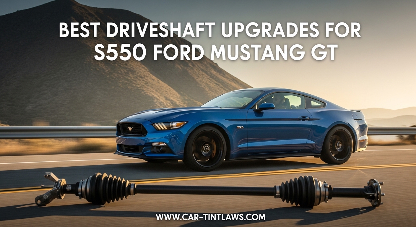 Best Driveshaft Upgrades for S550 Ford Mustang GT