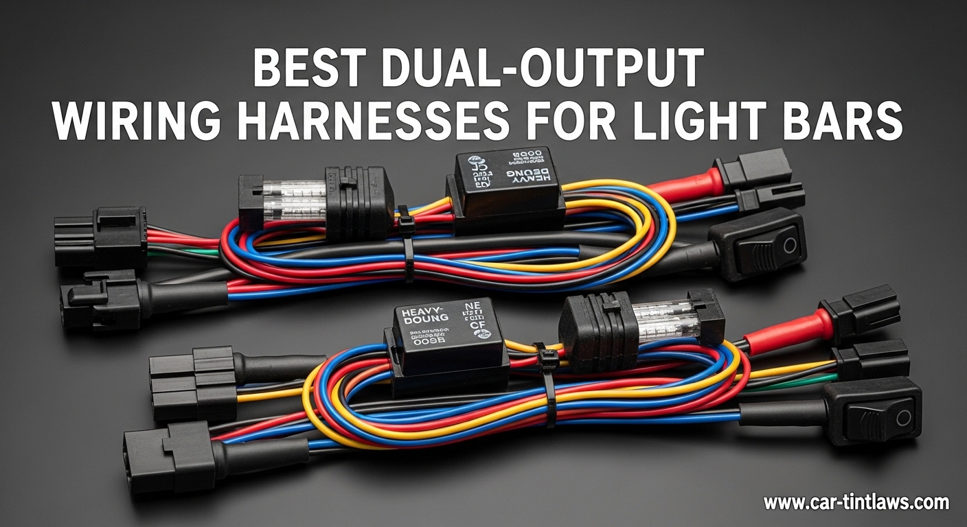 Best Dual-Output Wiring Harnesses for Light Bars