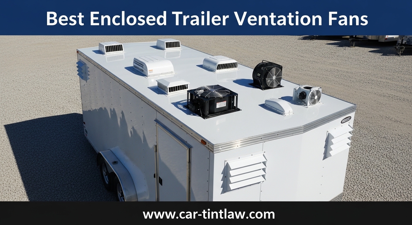 Best Enclosed Trailer Ventilation Fans