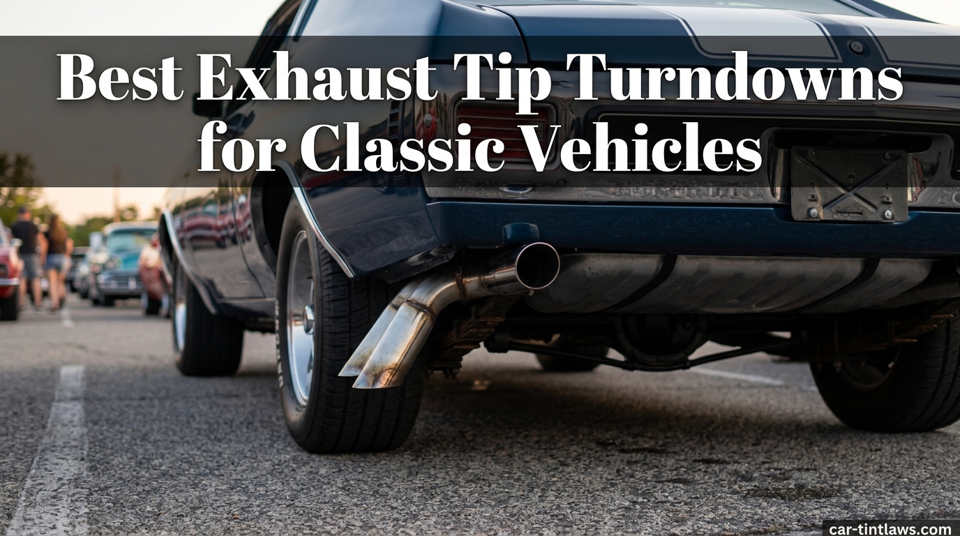 Best Exhaust Tip Turndowns for Classic Vehicles