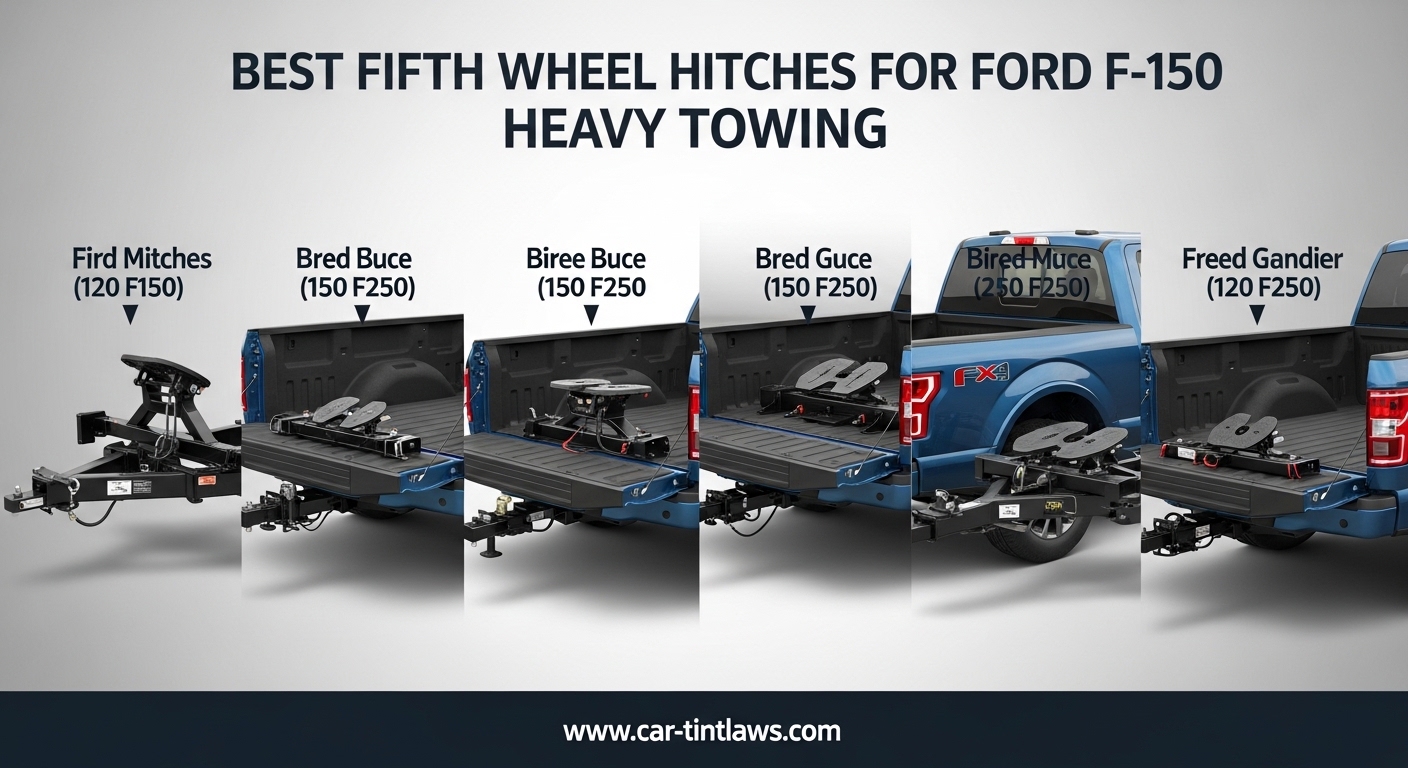 Best Fifth Wheel Hitches for Ford F-150 Heavy Towing