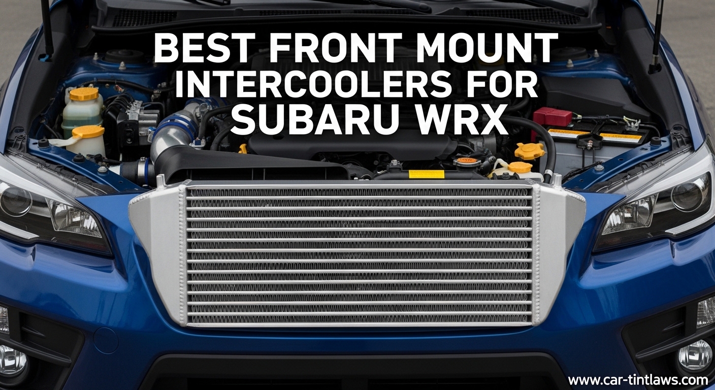 Best Front Mount Intercoolers for Subaru WRX