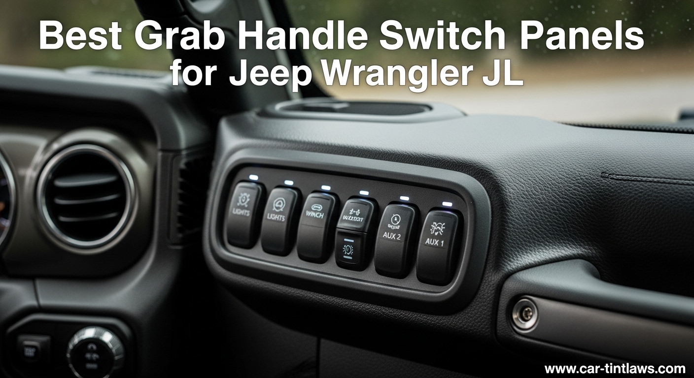 Best Grab Handle Switch Panels for Jeep Wrangler JL