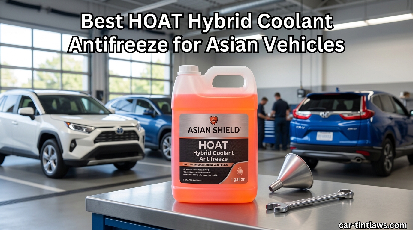 Best HOAT Hybrid Coolant Antifreeze for Asian Vehicles