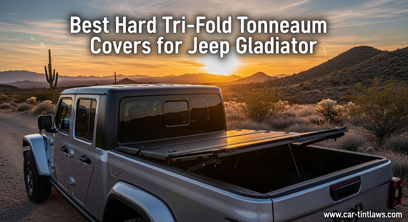 Best Hard Tri-Fold Tonneau Covers for Jeep Gladiator