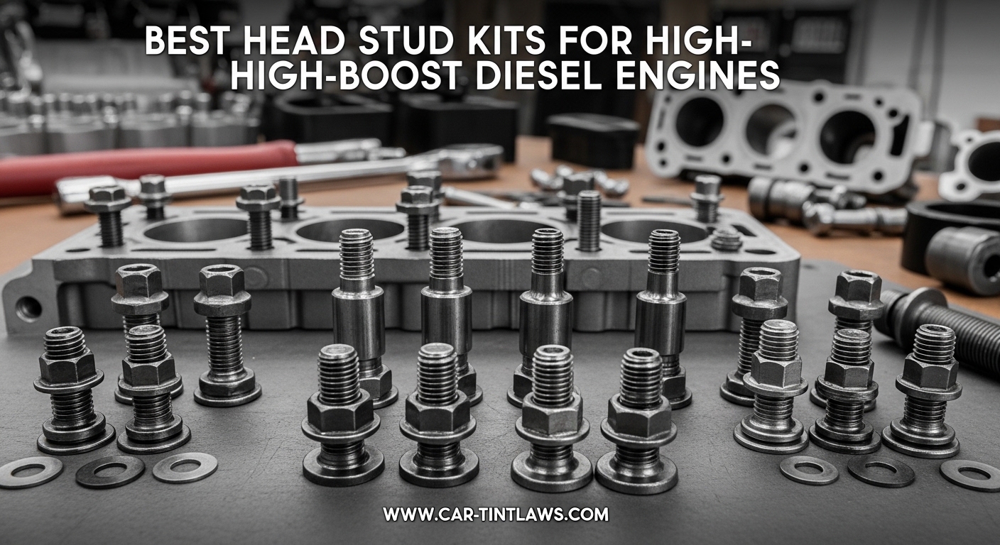 Best Head Stud Kits for High-Boost Diesel Engines