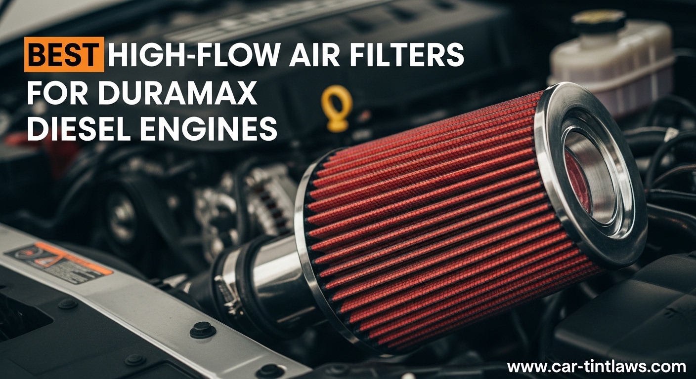 Best High-Flow Air Filters for Duramax Diesel Engines