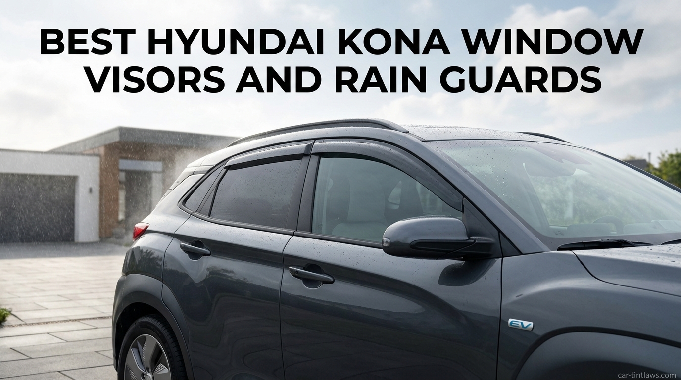 Best Hyundai Kona Window Visors and Rain Guards