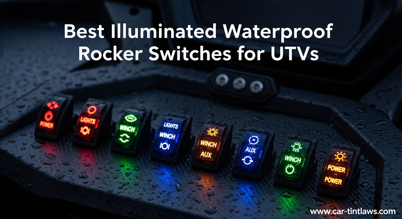 Best Illuminated Waterproof Rocker Switches for UTVs