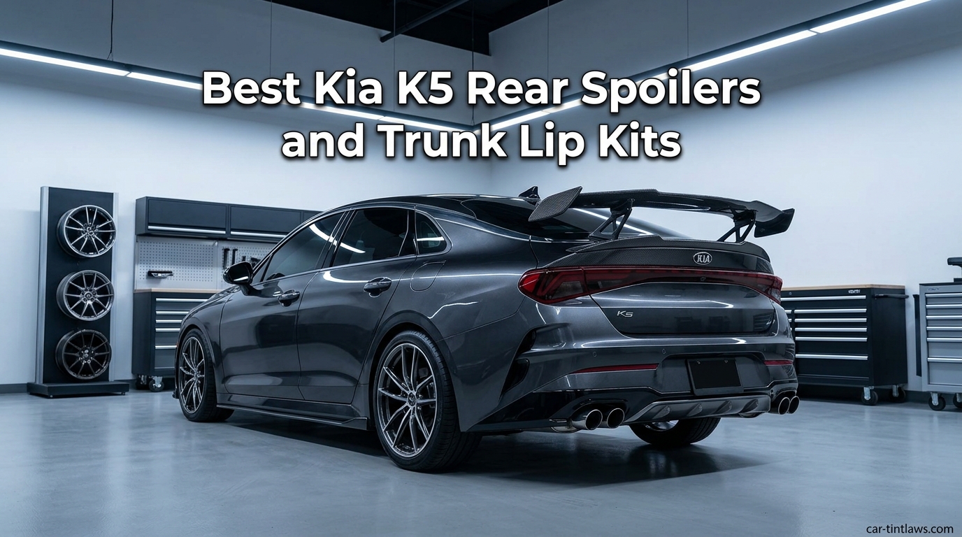 Best Kia K5 Rear Spoilers and Trunk Lip Kits