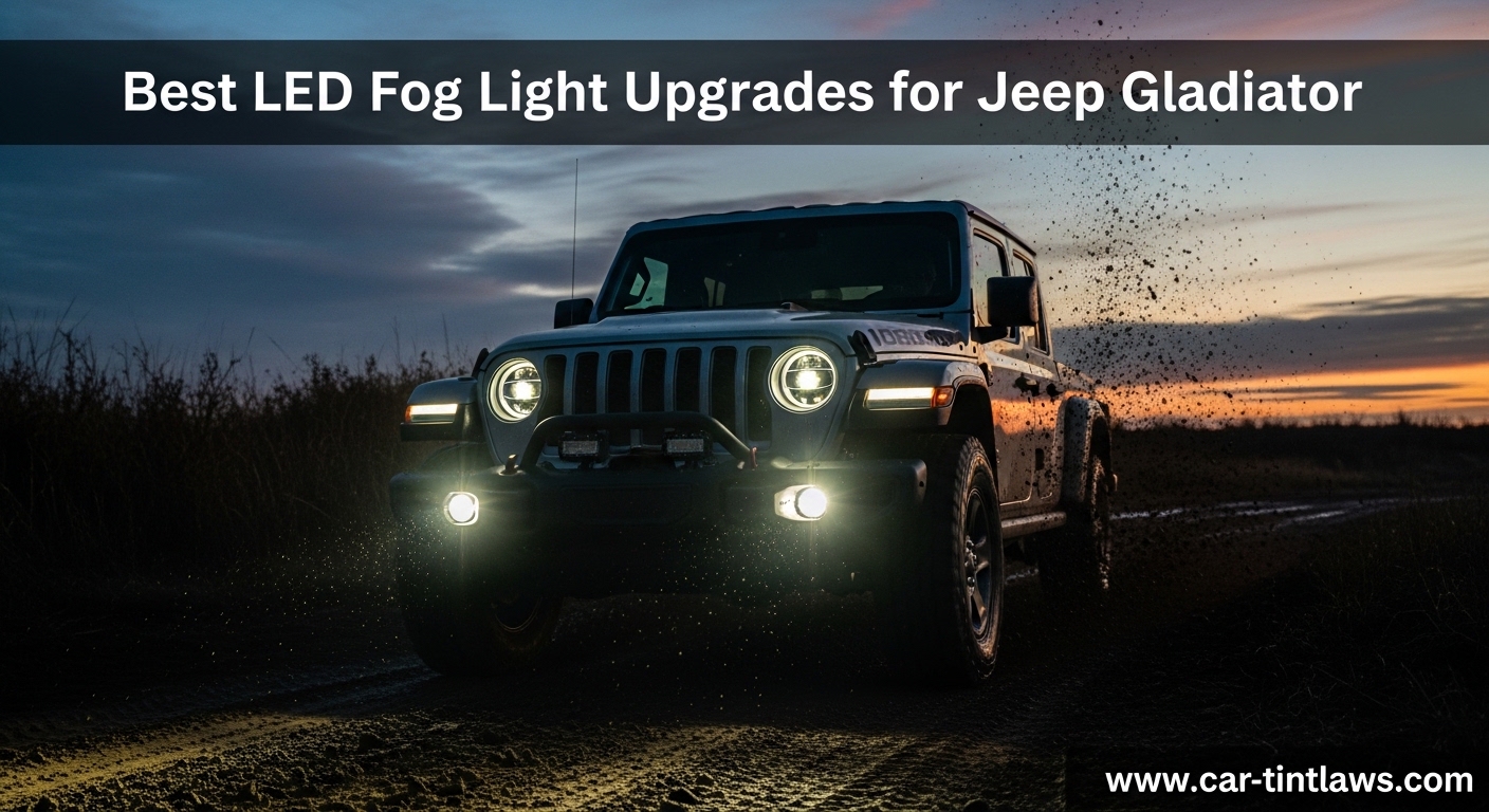 Best LED Fog Light Upgrades for Jeep Gladiator