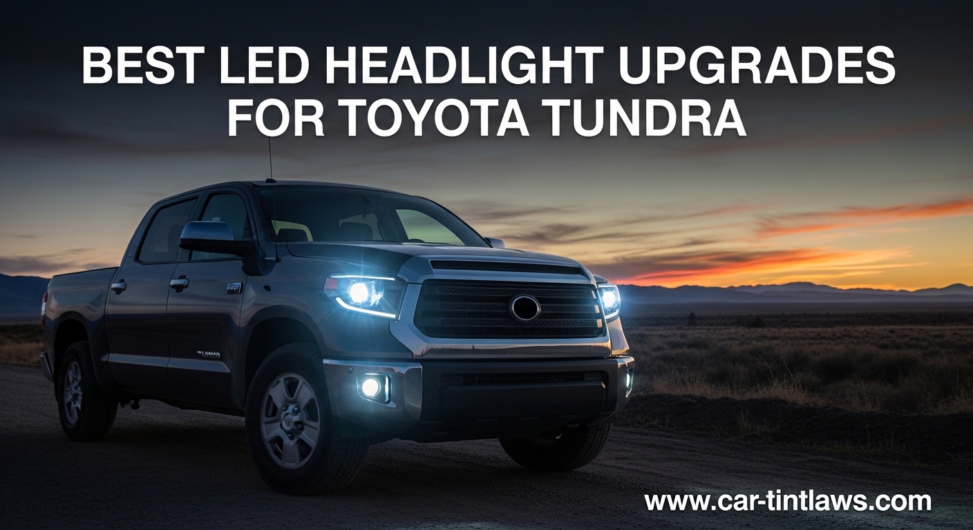 Best LED Headlight Upgrades for Toyota Tundra