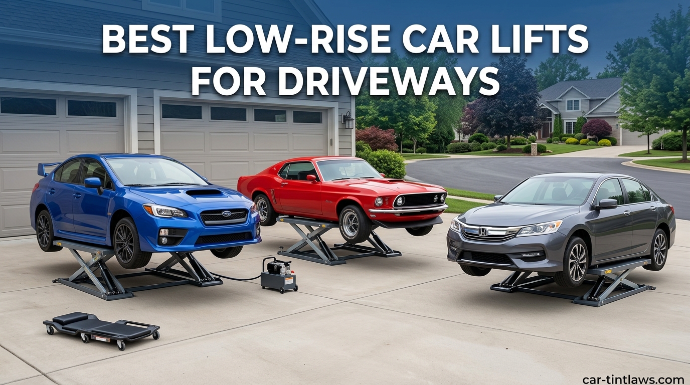Best Low-Rise Car Lifts for Driveways