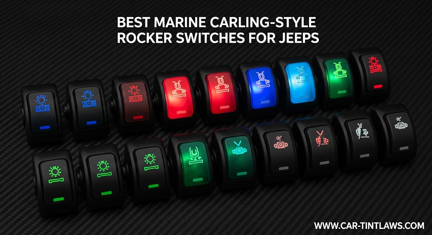 Best Marine Carling-Style Rocker Switches for Jeeps