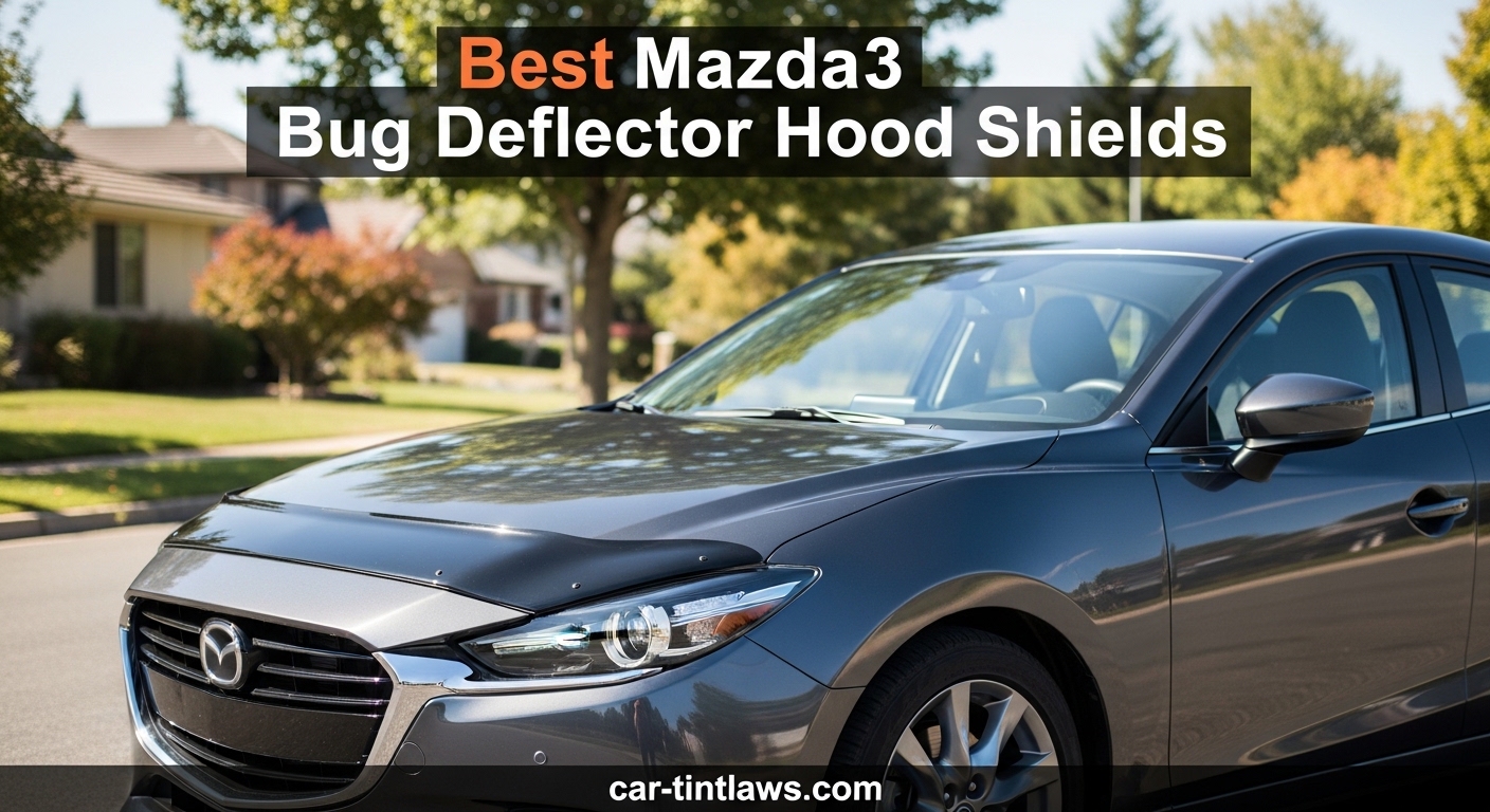 Best Mazda3 Bug Deflector Hood Shields