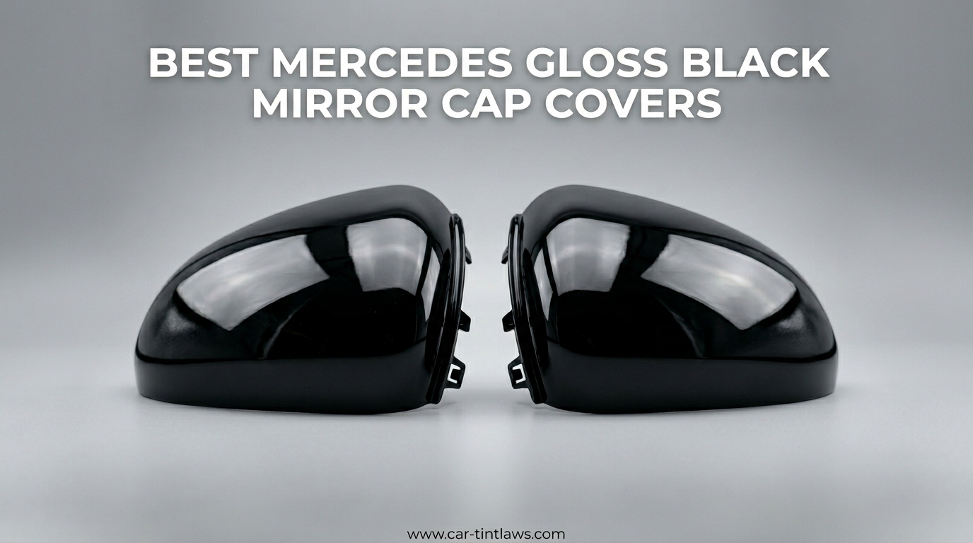 Best Mercedes Gloss Black Mirror Cap Covers