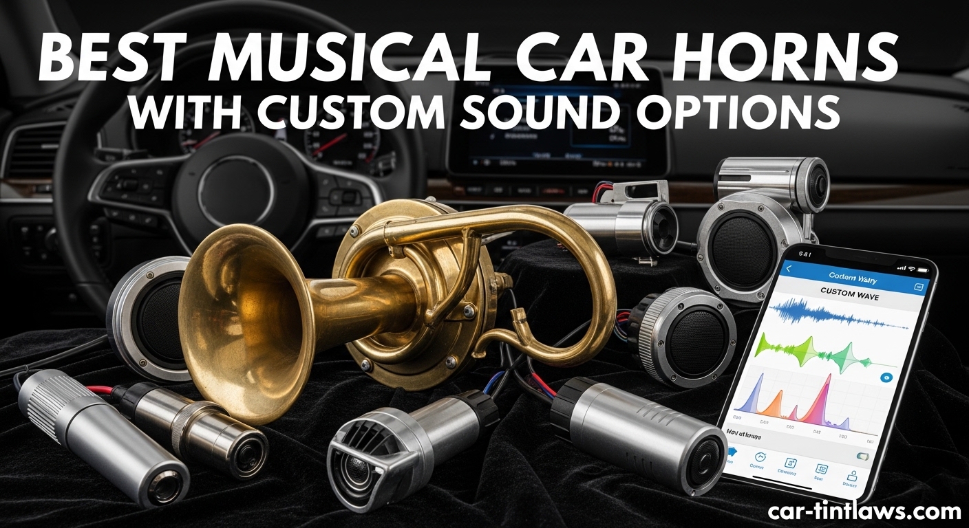Best Musical Car Horns with Custom Sound Options