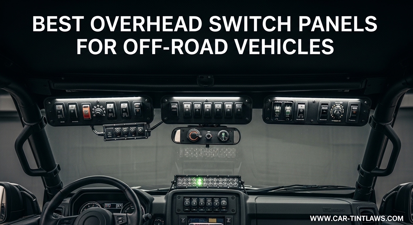 Best Overhead Switch Panels for Off-Road Vehicles