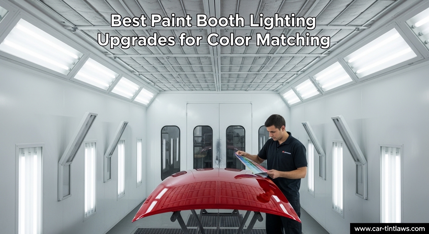 Best Paint Booth Lighting Upgrades for Color Matching