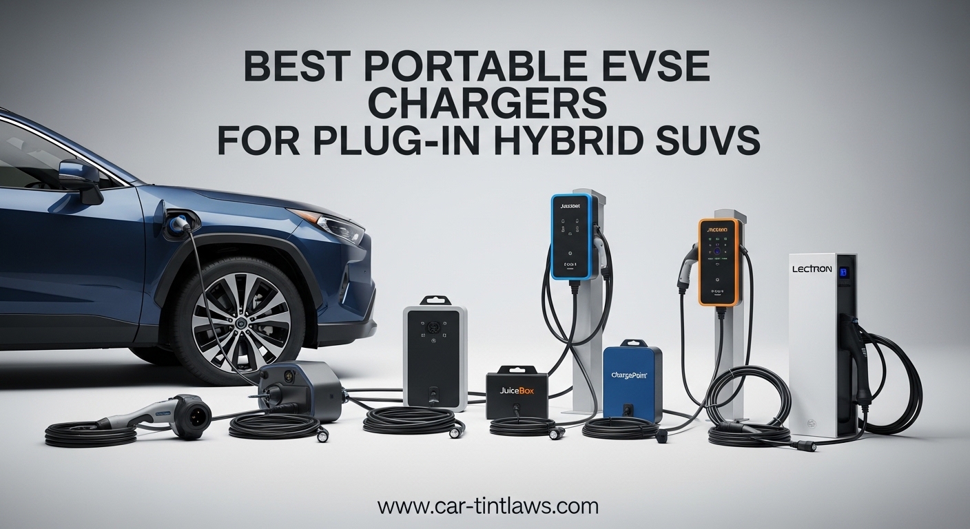 Best Portable EVSE Chargers for Plug-in Hybrid SUVs