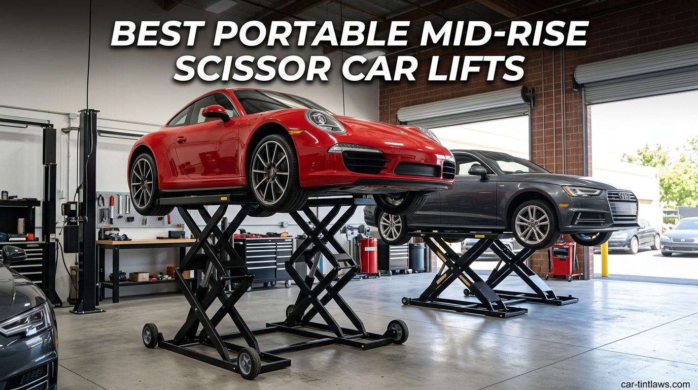 Best Portable Mid-Rise Scissor Car Lifts