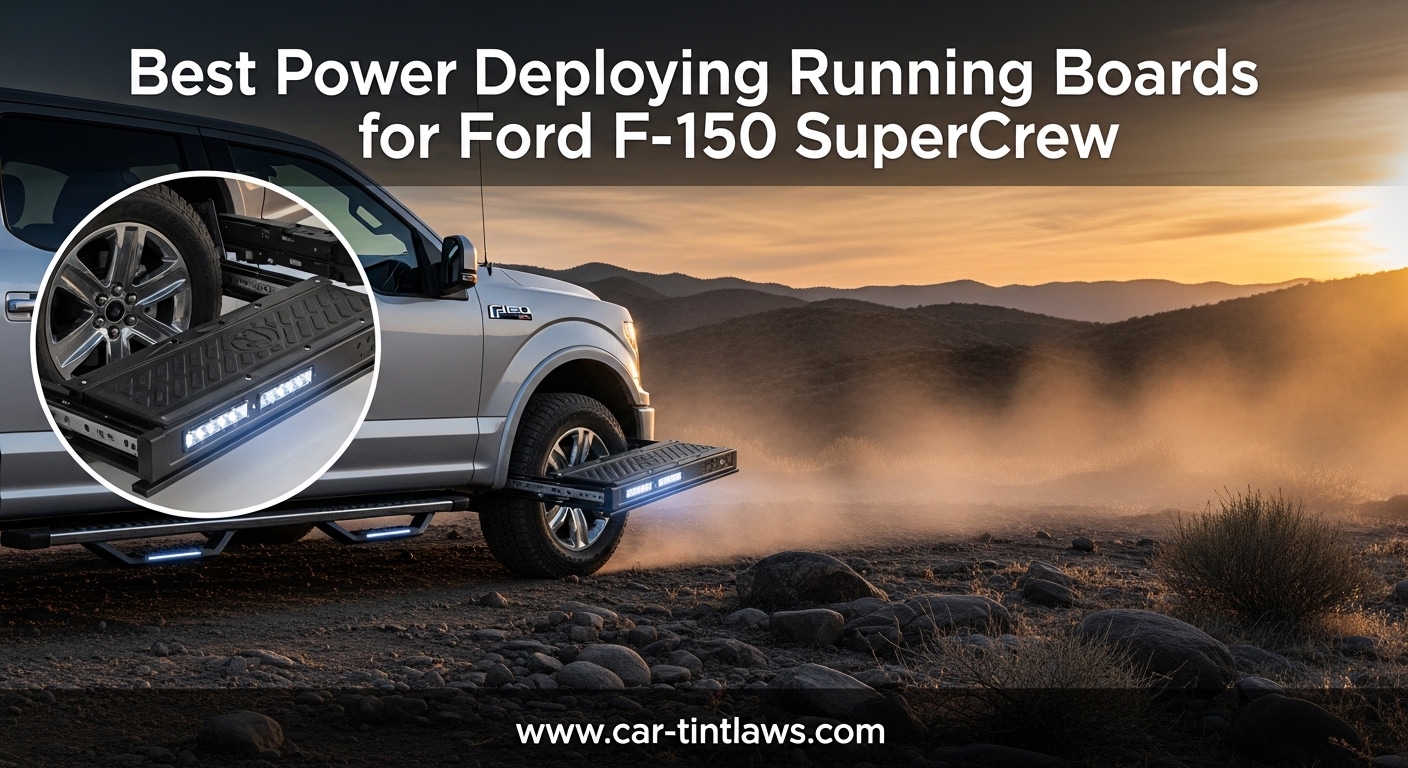 Best Power Deploying Running Boards for Ford F-150 SuperCrew