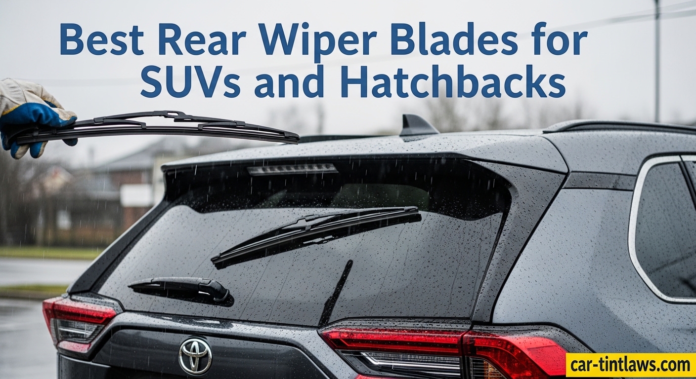 Best Rear Wiper Blades for SUVs and Hatchbacks