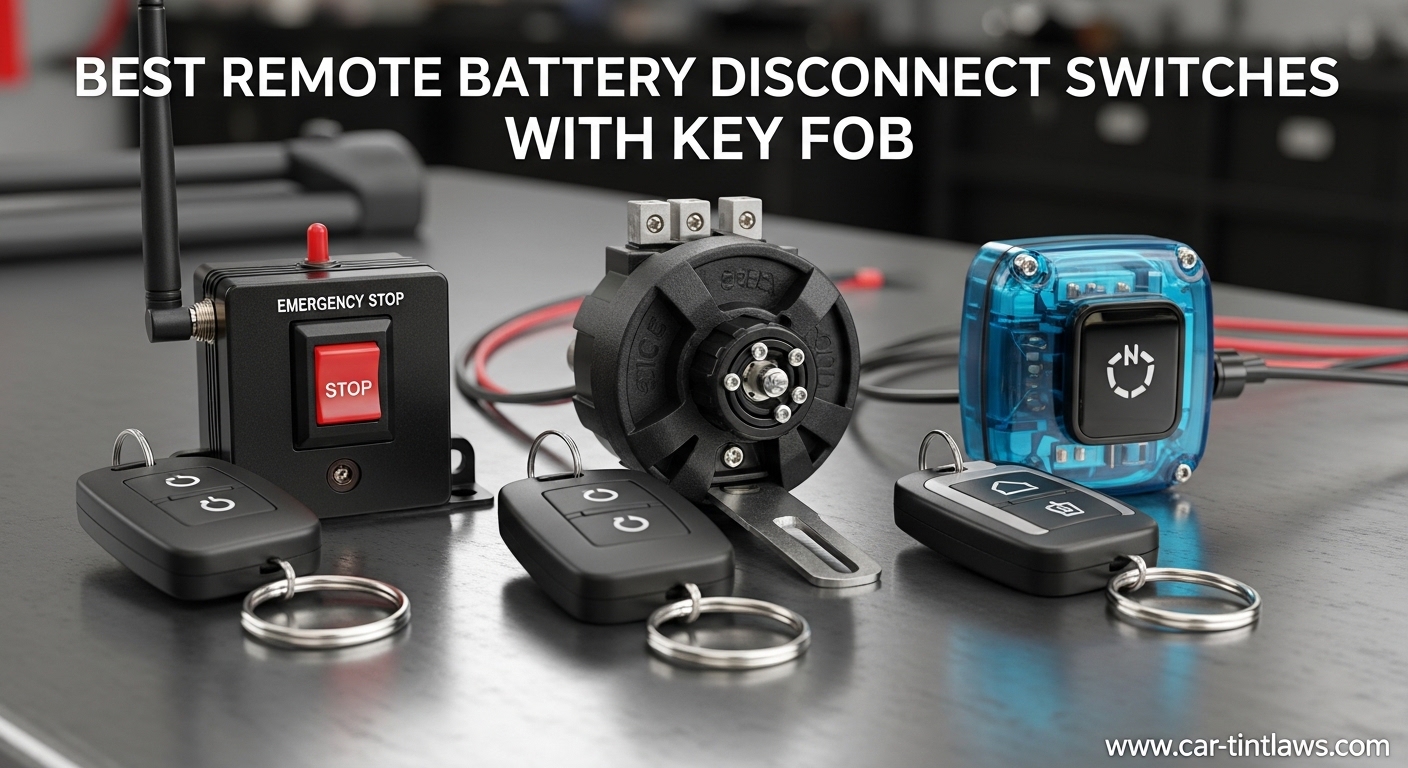 Best Remote Battery Disconnect Switches with Key Fob