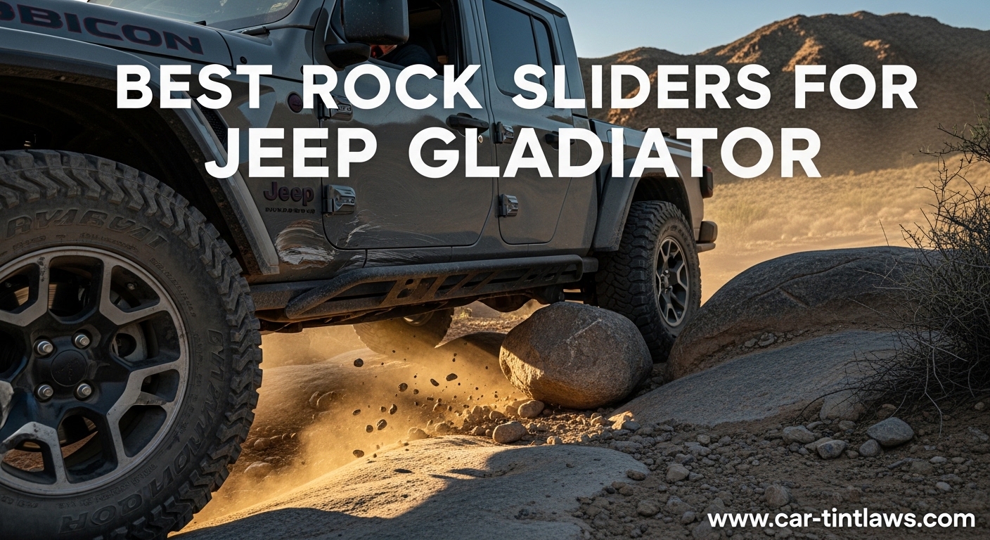 Best Rock Sliders for Jeep Gladiator
