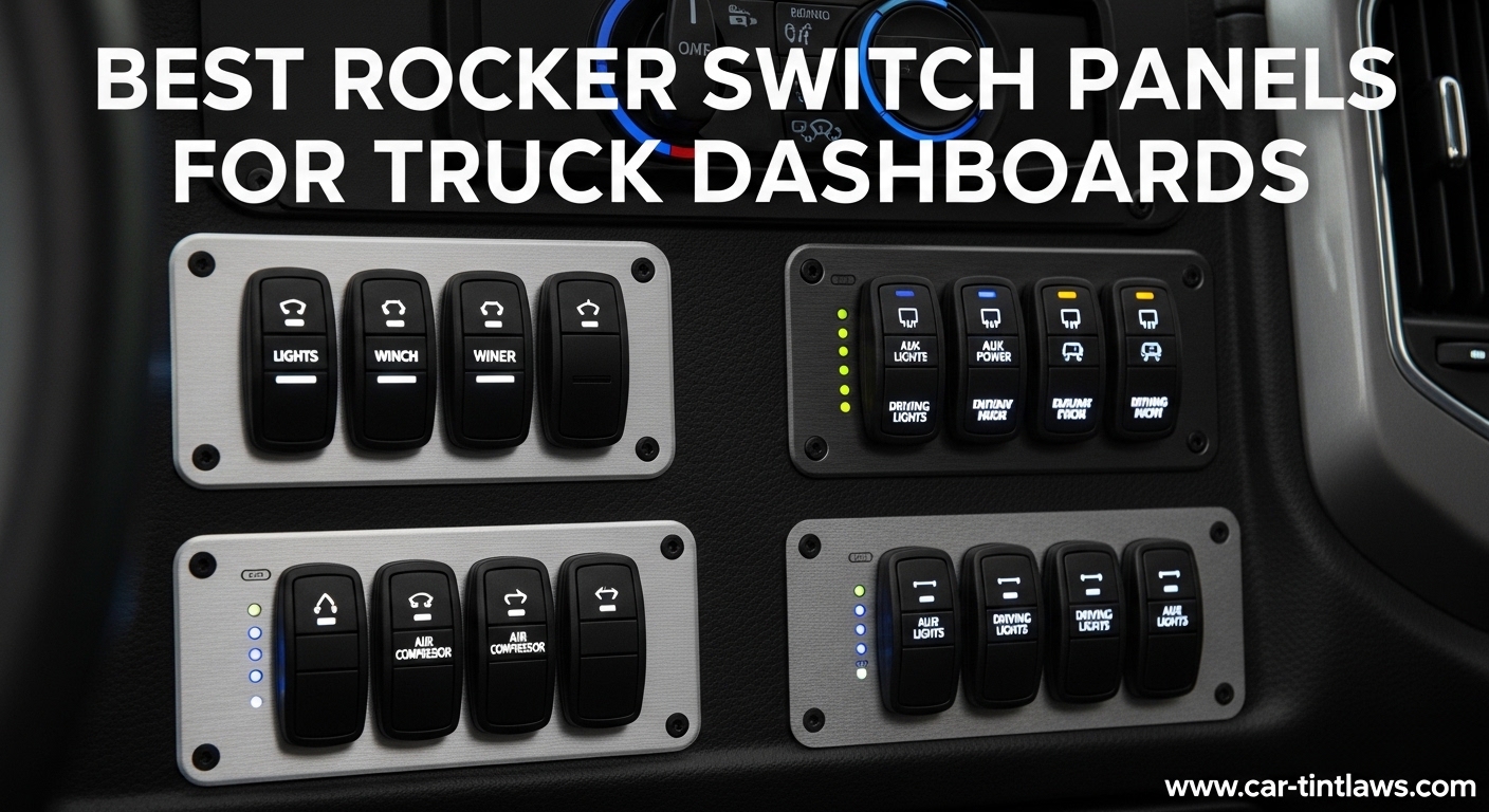 Best Rocker Switch Panels for Truck Dashboards