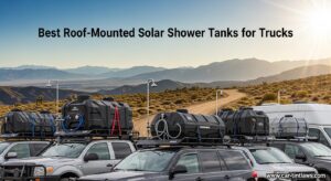 Best Roof-Mounted Solar Shower Tanks for Trucks