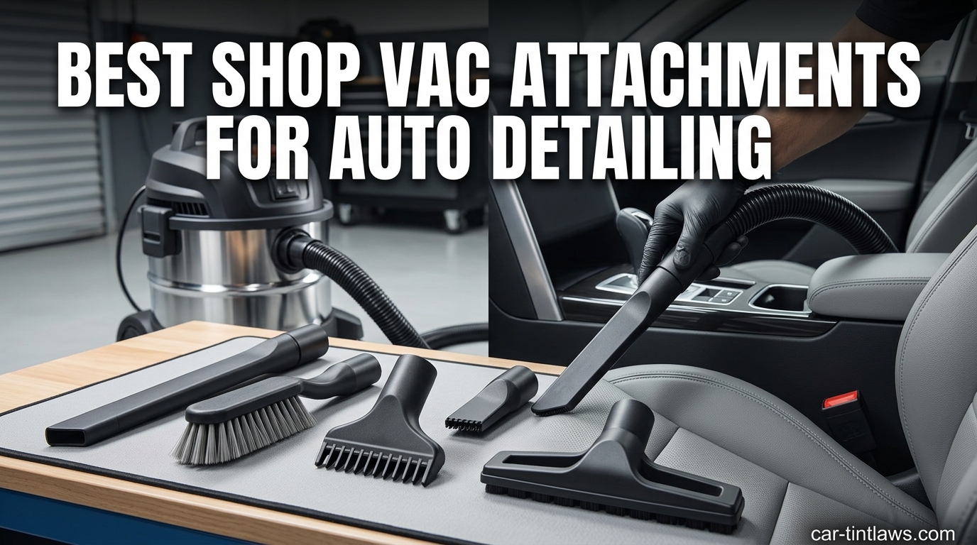 Best Shop Vac Attachments for Auto Detailing