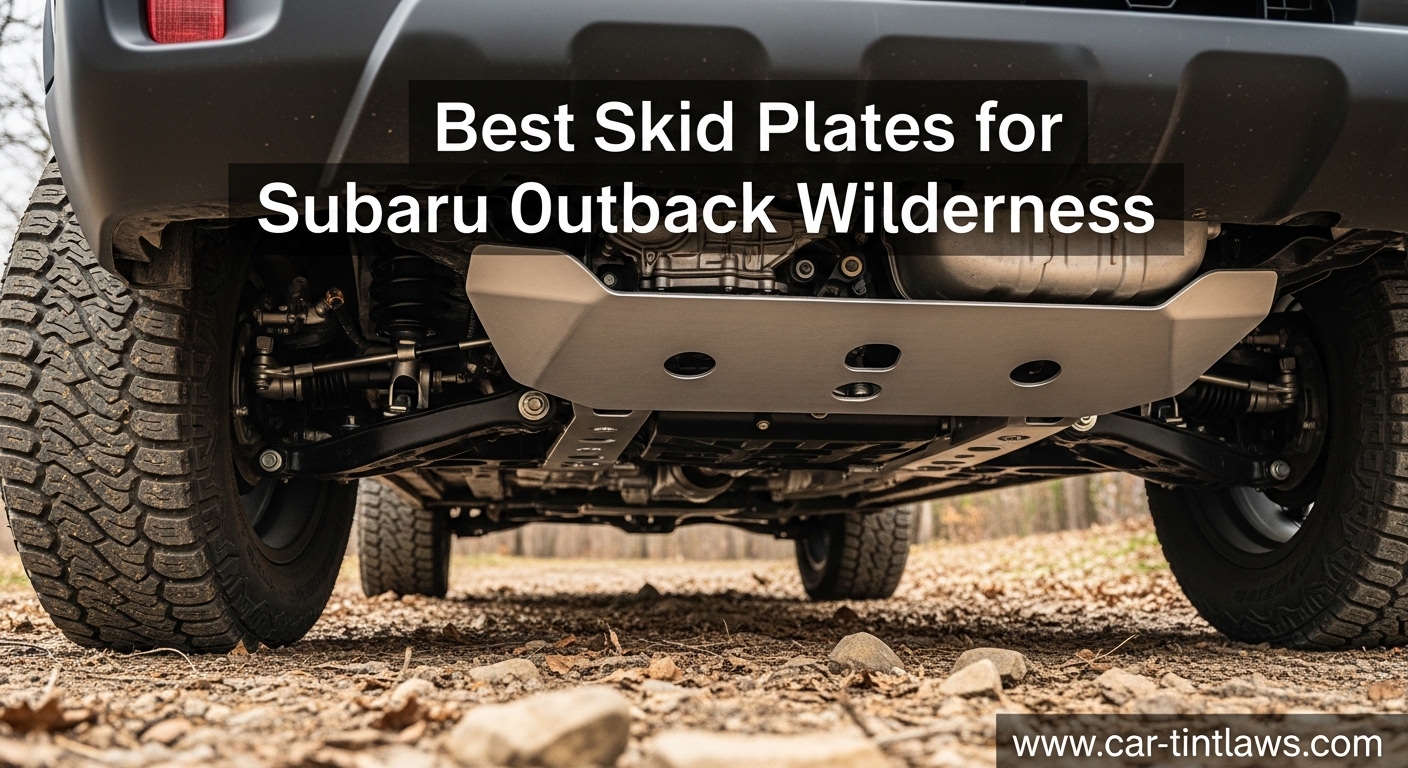 Best Skid Plates for Subaru Outback Wilderness