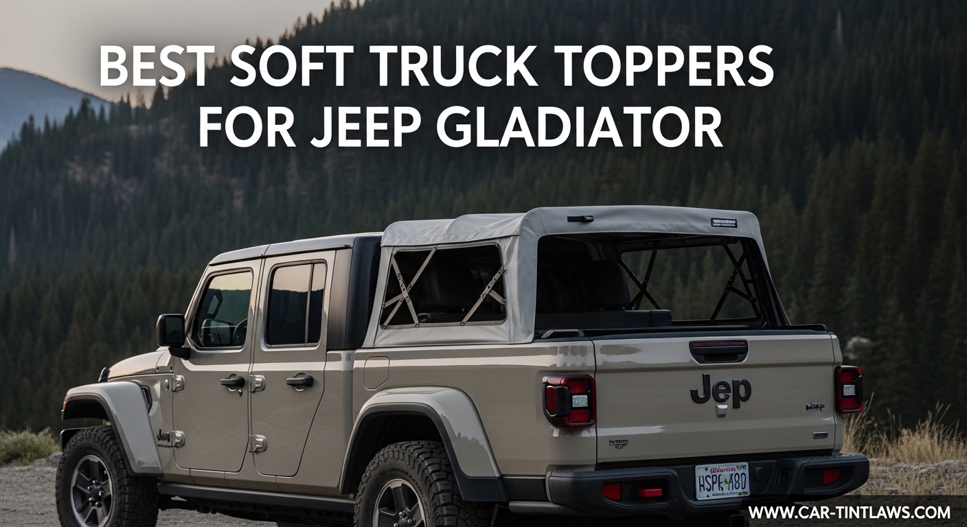 Best Soft Truck Toppers for Jeep Gladiator