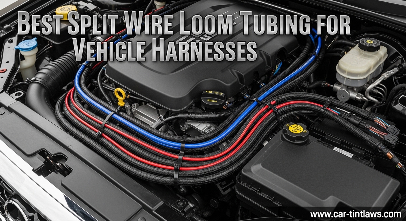 Best Split Wire Loom Tubing for Vehicle Harnesses
